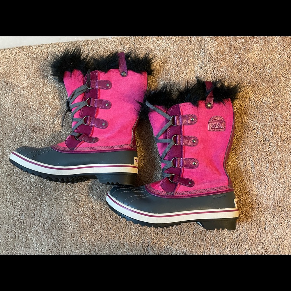 Sorel Winter Boots Great Condition Size 4
